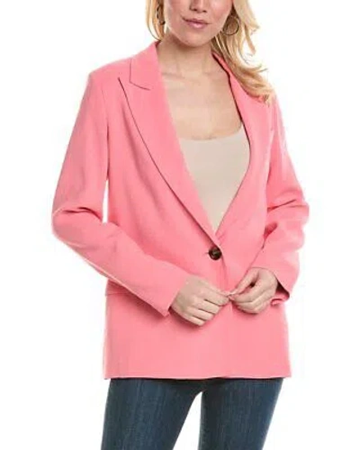 Pre-owned Peserico Blazer Women's In Pink