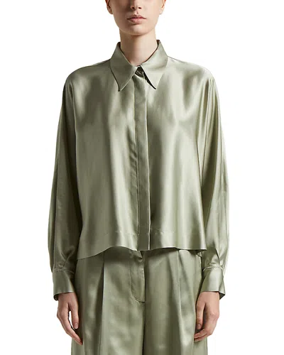 Peserico Blouse In Eucalyptus