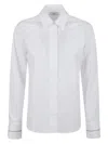 Peserico Long-sleeved Blouse In White