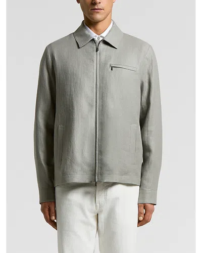 Peserico Blouson Jacket In Gray