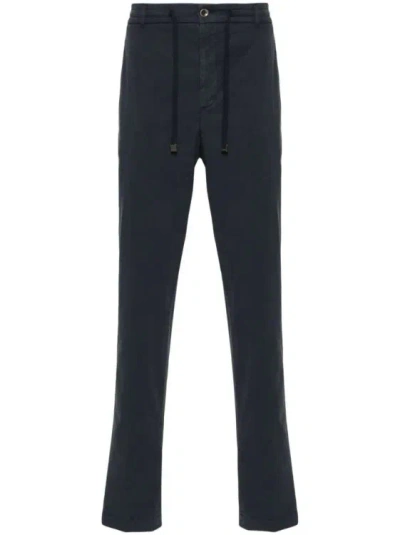 Peserico Straight-leg Trousers In Black