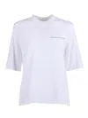 Peserico Boxy White Blouse With Subtle Chest Detail In White