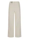Peserico Button-fastening Trousers In Neutral