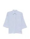 Peserico Button Shirt In Blue