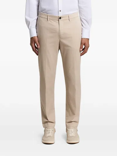 Peserico Button Tailored Trousers In Neutral