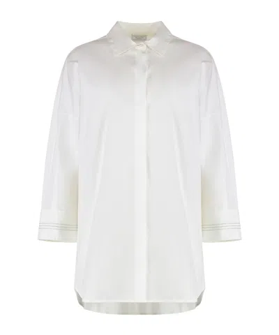 Peserico Button-up Shirt In White