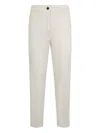 Peserico Buttoned Straight Trousers In Neutral