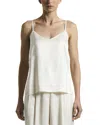 Peserico Viscose Top In Almond White