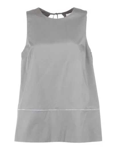 Peserico Camisole In Gray