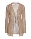 Peserico Cardigans In Camel