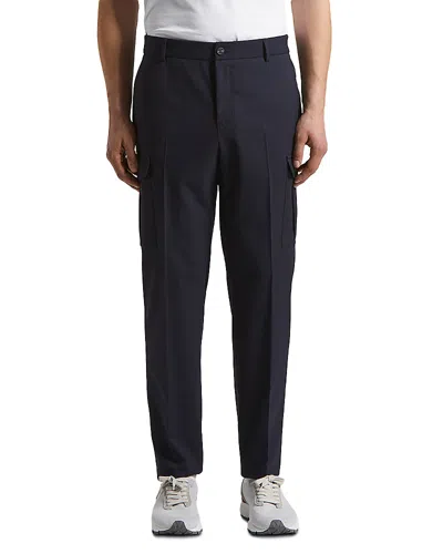 Peserico Cargo Chino Pant In Blue