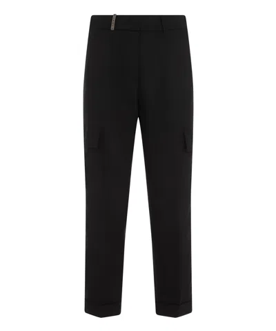 Peserico Cargo Pants In Black