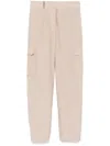 Peserico Cargo Trousers In Neutrals