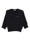Peserico Women Tricot Sweater In Blue