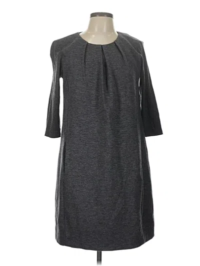 Pre-owned Peserico Casual Dress In Gray