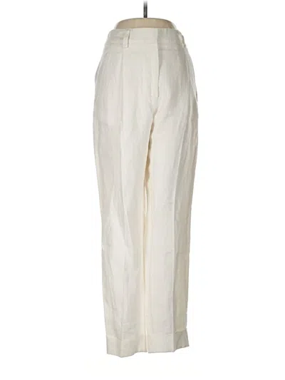 Pre-owned Peserico Casual Pants In Ivory