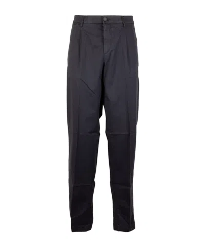 Peserico Casual Pants With Belt Loops In Black