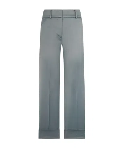 Peserico Casual Pants With Belt Loops In Blue