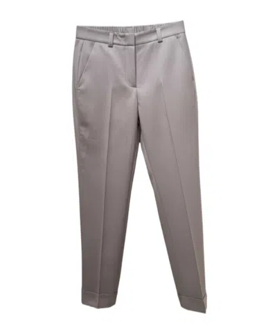 Peserico Casual Pants With Belt Loops In Gray