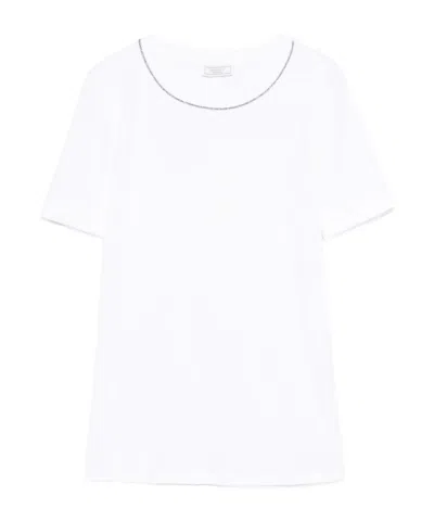 PESERICO CHAIN LINK-TRIM T-SHIRT