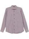 Peserico Hemd Mit Vichy-karo In Brown