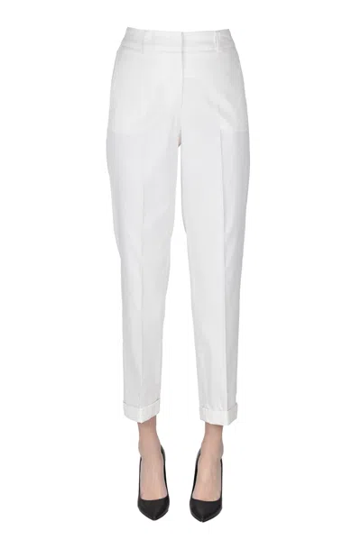 Peserico Chino Trousers In White