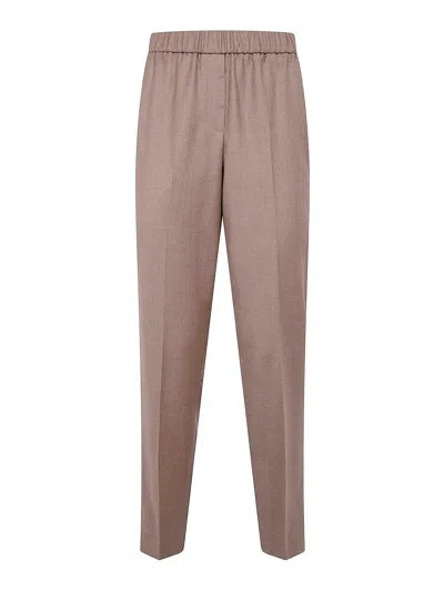 Peserico Mfpen Classic Trousers In Black