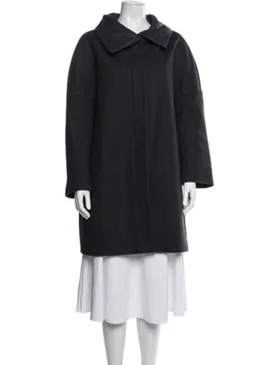 Pre-owned Peserico Coat In Black