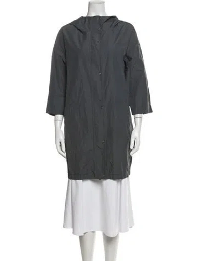 Pre-owned Peserico Coat In Blue