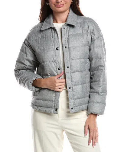 Peserico Coat In Gray