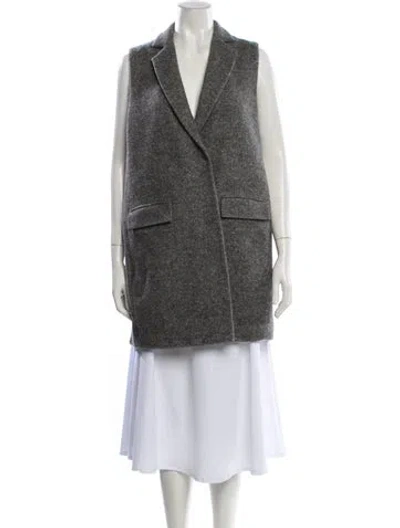 Pre-owned Peserico Coat In Gray