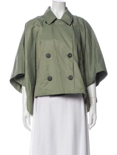 Pre-owned Peserico Coat In Green
