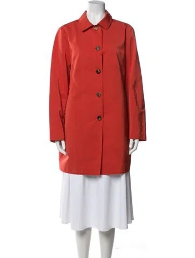 Pre-owned Peserico Coat In Orange