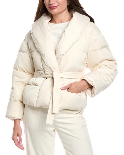Peserico Coat In Neutral