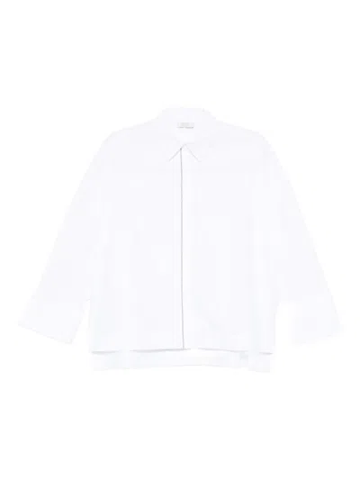 Peserico Collared Shirt In White