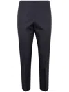 Peserico Compact Canvas Cotton Viscose Stretch Trousers