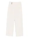 Peserico Corduroy Tapered Trousers In White