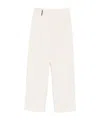 Peserico Corduroy Tapered Trousers In White