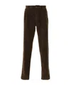 Peserico Corduroy Trousers In Black