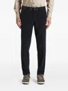 Peserico Corduroy Trousers In Blue