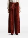 Peserico Corduroy Trousers In Brown