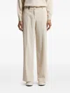Peserico Corduroy Trousers In Neutral