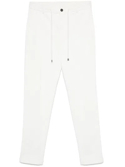 Peserico Corduroy Trousers In White