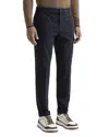 Peserico Cotton Blend Regular Fit Cargo Chino Pants In Inkwell Blue