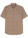 Peserico Cotton-blend Shortsleeved Shirt