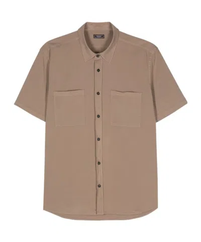 PESERICO COTTON-BLEND SHORTSLEEVED SHIRT