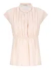 Peserico Pink Cotton Blouse