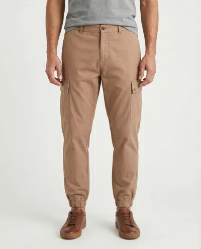 Peserico Cotton Cargo Men's Pants In Brown