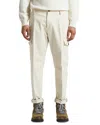 Peserico Drawstring Cargo Trousers In White
