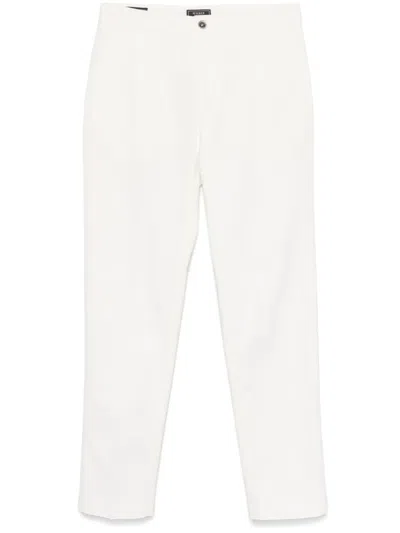 Peserico Cotton Chinos In White